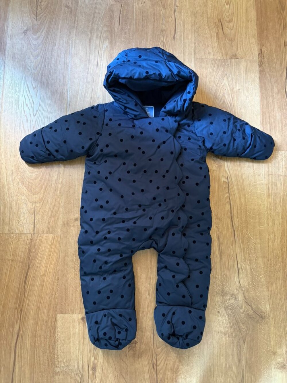 Jacadi Girls Navy Snowsuit - 12 months